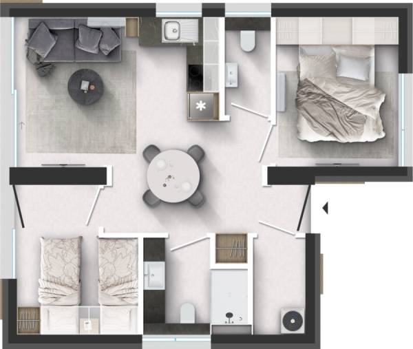 Alpha 908 F21T – layout